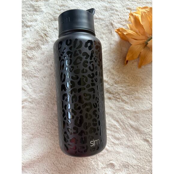 Simple Modern Black Leopard 32 oz Summit - Picture 1 of 5